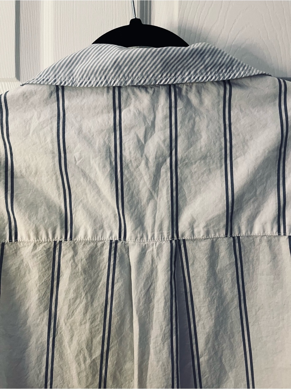 Aerie oversized cropped boyfriend-style shirt - M - Picture 3 of 5